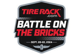2024 TireRack.com Battle on the Bricks Logo